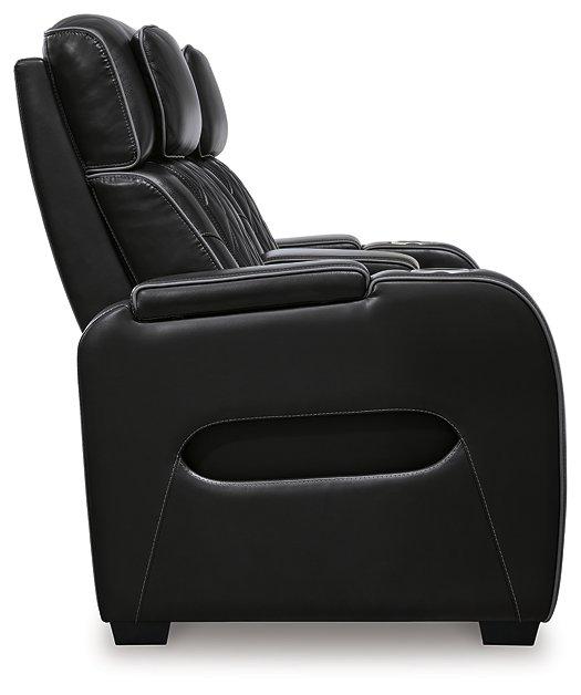 Boyington Power Reclining Loveseat with Console - One & Only Furniture