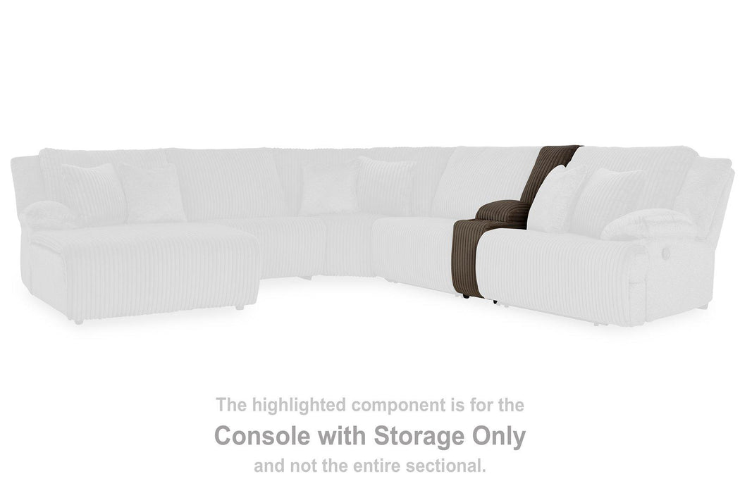 Top Tier Reclining Sectional with Chaise - One & Only Furniture