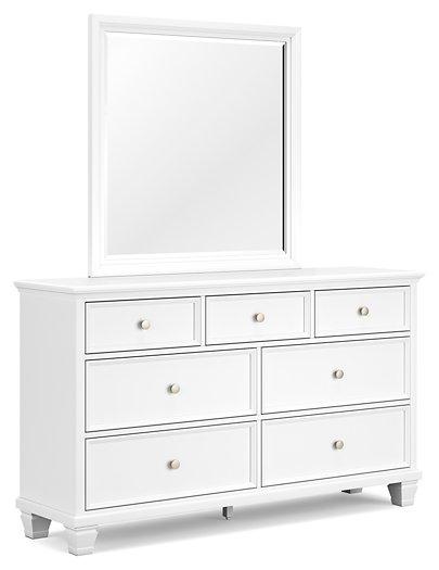 Fortman Dresser and Mirror - One & Only Furniture