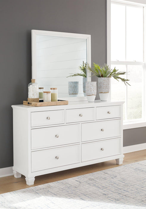 Fortman Dresser and Mirror - One & Only Furniture