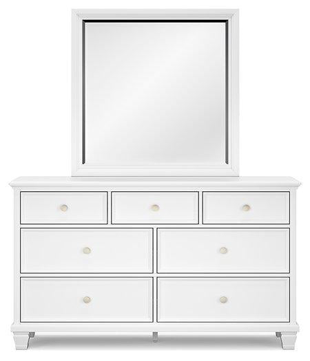 Fortman Dresser and Mirror - One & Only Furniture
