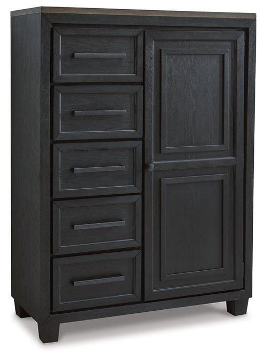 Foyland Door Chest - One & Only Furniture
