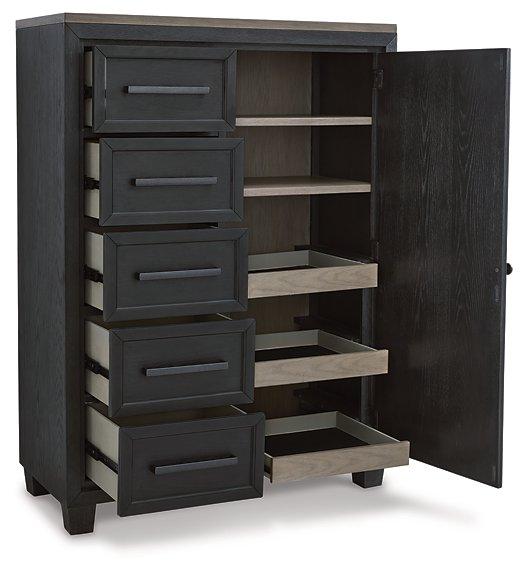 Foyland Door Chest - One & Only Furniture