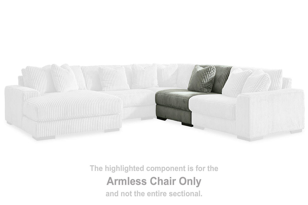 Lindyn Sectional with Double Chaise - One & Only Furniture