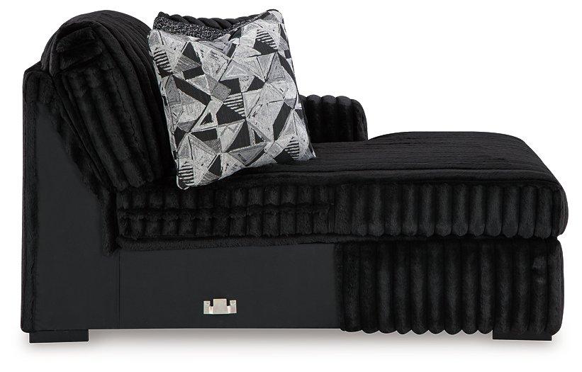 Midnight-Madness Super Chaise - One & Only Furniture