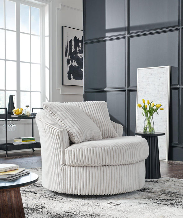 Gramwell Swivel Accent Chair - One & Only Furniture