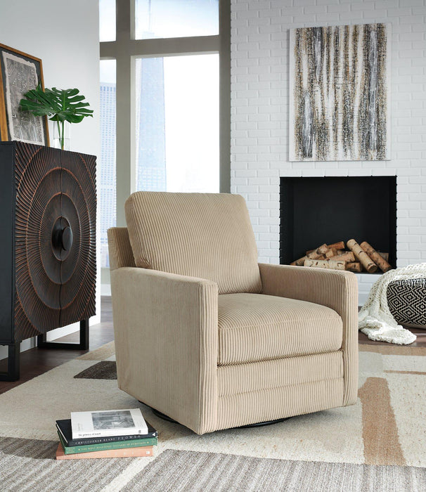 Icaman Swivel Accent Chair - One & Only Furniture