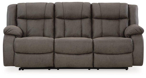 First Base Reclining Sofa - One & Only Furniture