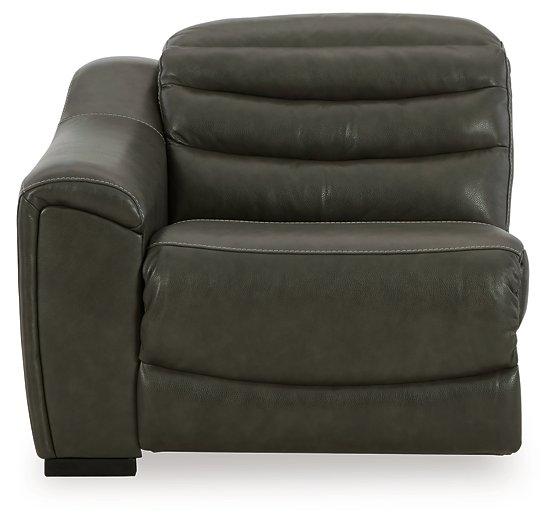 Center Line Power Reclining Sectional Loveseat - One & Only Furniture