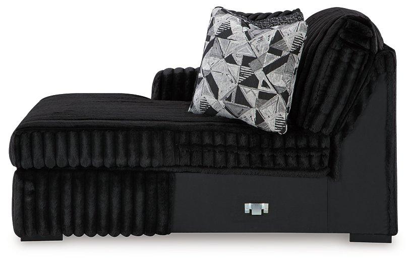 Midnight-Madness Super Chaise - One & Only Furniture