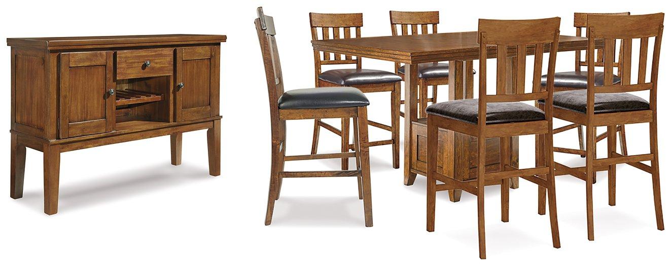 Ralene Counter Height Dining Set - One & Only Furniture