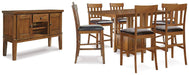Ralene Counter Height Dining Set - One & Only Furniture