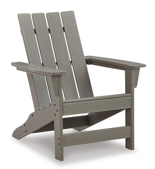 Visola Outdoor Adirondack Chair Set with End Table - One & Only Furniture