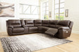 Dunleith Power Reclining Sectional - One & Only Furniture