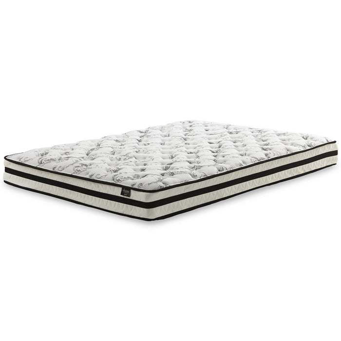 8 Inch Chime Innerspring Mattress Set - One & Only Furniture