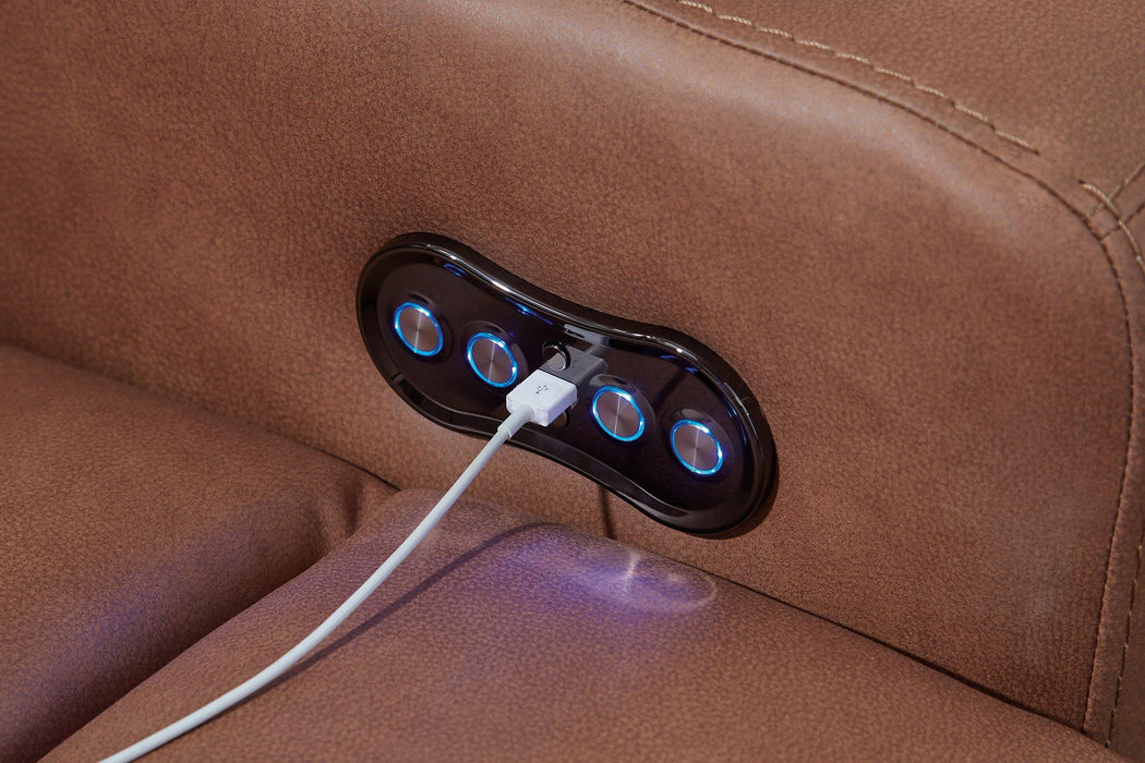 Clean-Slate Power Recliner - One & Only Furniture