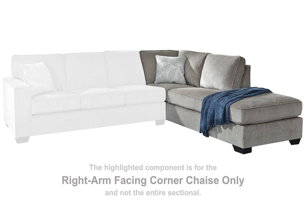Altari Sectional with Chaise - One & Only Furniture