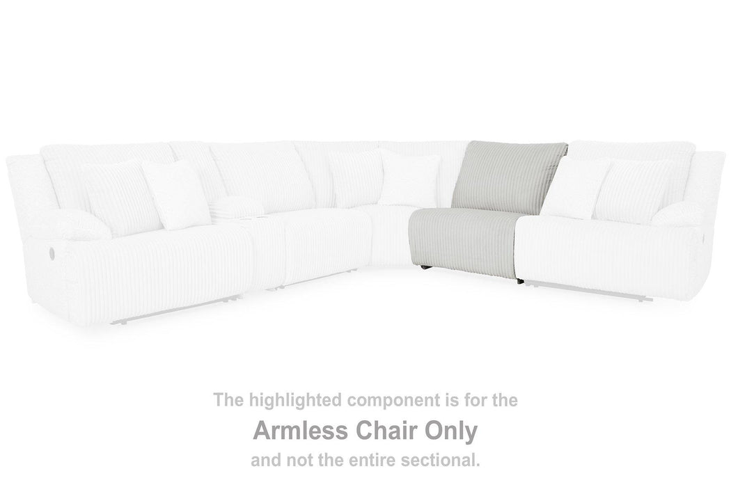 Top Tier Reclining Sectional with Chaise - One & Only Furniture
