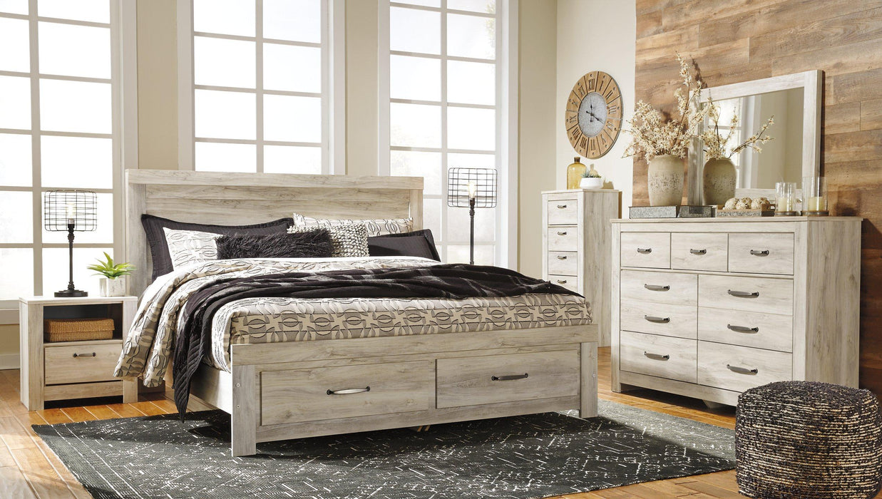 Bellaby Bed with 2 Storage Drawers - One & Only Furniture