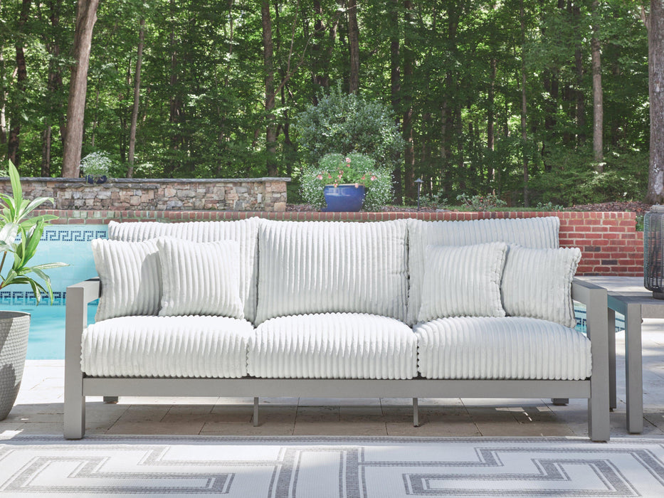 Hurley Park Outdoor Sofa with Cushion - One & Only Furniture