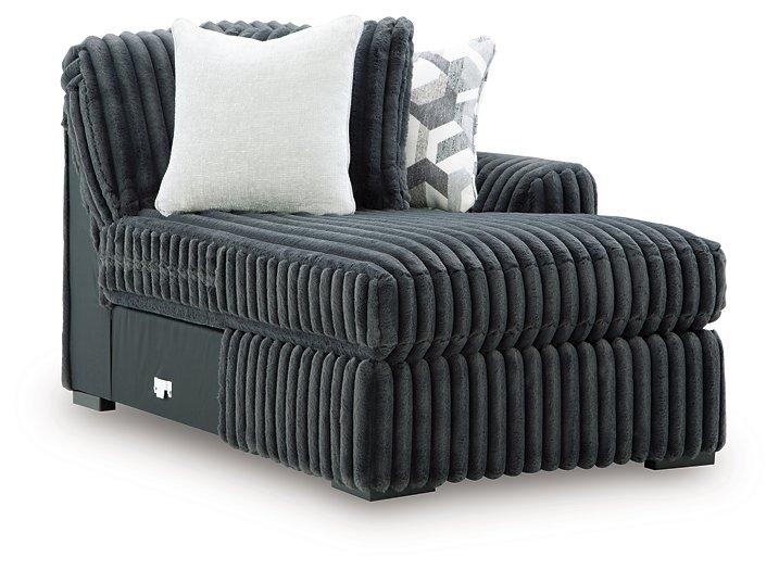 Midnight-Madness Sectional Sofa with Chaise - One & Only Furniture