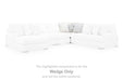 Misty-Lakes Sectional with Chaise - One & Only Furniture