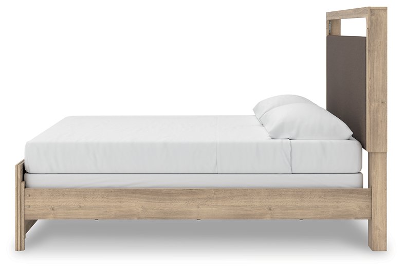 Kinlanni Upholstered Bed - One & Only Furniture