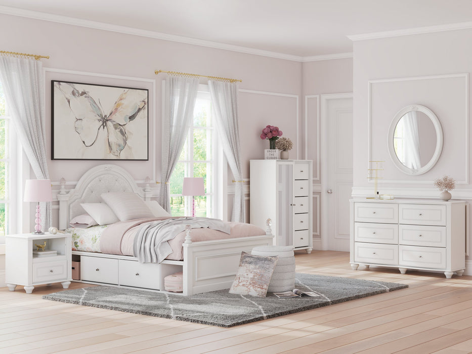 Kozlani Upholstered Bed - One & Only Furniture