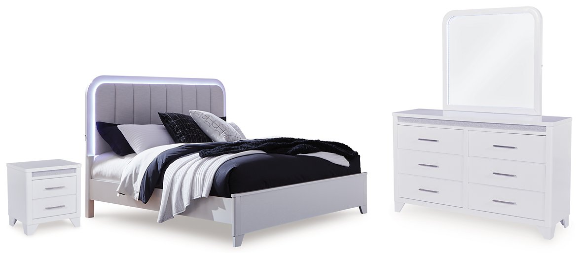 Jarlee Upholstered Bed - One & Only Furniture