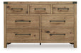 Ridgester Dresser and Mirror - One & Only Furniture