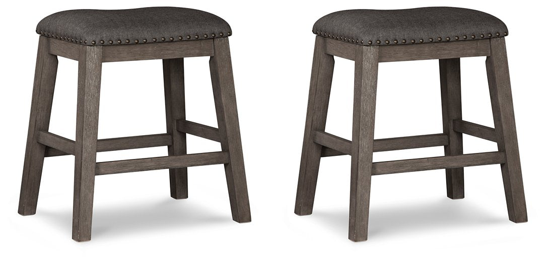 Caitbrook Counter Height Upholstered Bar Stool - One & Only Furniture