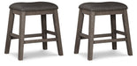 Caitbrook Counter Height Upholstered Bar Stool - One & Only Furniture
