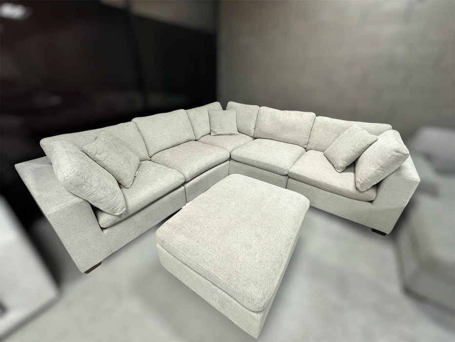 Lowell 6-piece Modular Sectional - One & Only Furniture