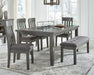Hallanden Dining Room Set - One & Only Furniture