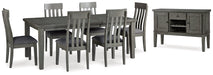 Hallanden Dining Room Set - One & Only Furniture