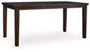 Haddigan Counter Height Dining Extension Table - One & Only Furniture