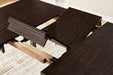 Haddigan Counter Height Dining Extension Table - One & Only Furniture