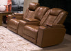 Gruaro Power Reclining Loveseat with Console - One & Only Furniture