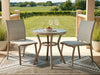 Mission Beach Outdoor Table and 2 Chairs - One & Only Furniture