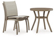 Mission Beach Outdoor Table and 2 Chairs - One & Only Furniture