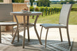 Mission Beach Outdoor Table and 2 Chairs - One & Only Furniture