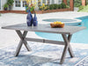 Half Moon Beach Outdoor Dining Table - One & Only Furniture