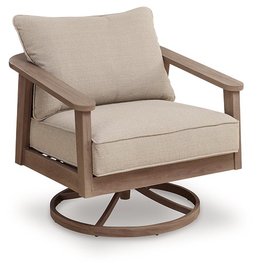 Harmony Headlands Outdoor Swivel Lounge with Cushion - One & Only Furniture