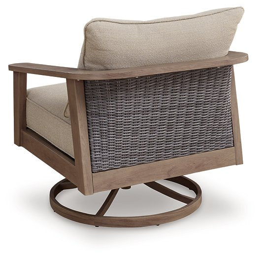 Harmony Headlands Outdoor Swivel Lounge with Cushion - One & Only Furniture