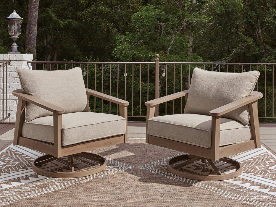 Harmony Headlands Outdoor Swivel Lounge with Cushion - One & Only Furniture