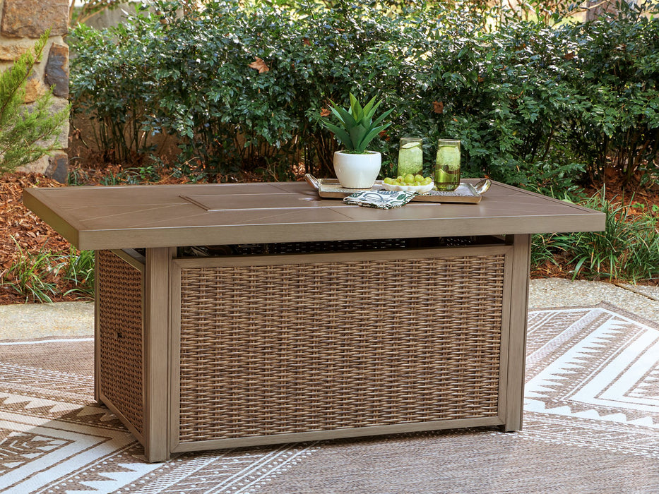 Laguna Heights Outdoor Fire Pit Table - One & Only Furniture