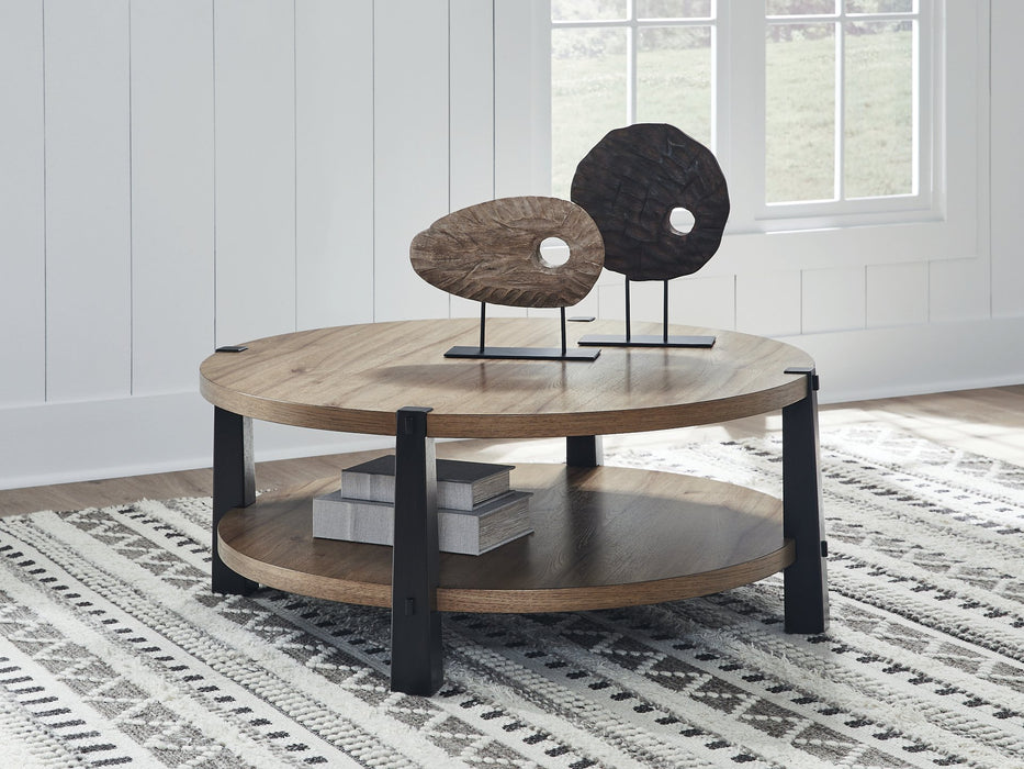 Ridgester Coffee Table - One & Only Furniture
