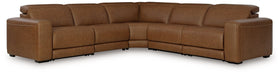Magic Man 5-Piece Power Reclining Sectional - One & Only Furniture