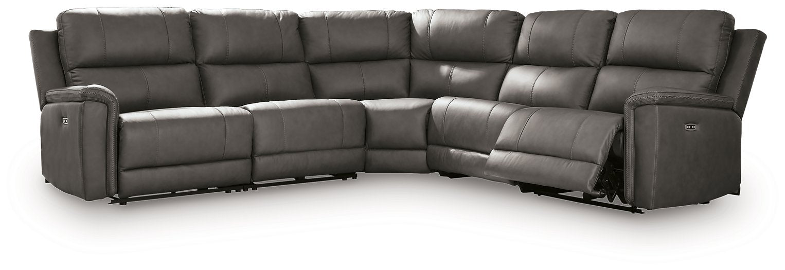 Bleckley Power Reclining Sectional - One & Only Furniture