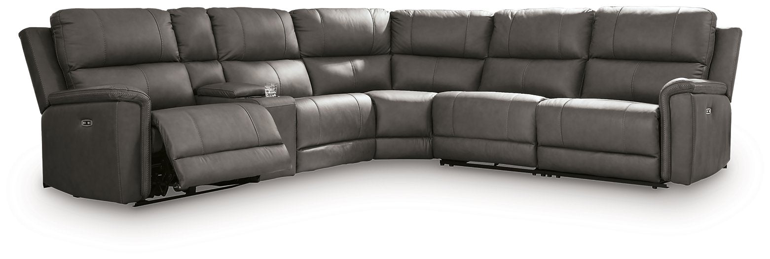 Bleckley Power Reclining Sectional - One & Only Furniture
